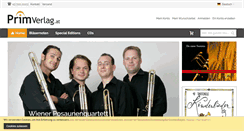 Desktop Screenshot of primverlag.at