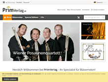 Tablet Screenshot of primverlag.at